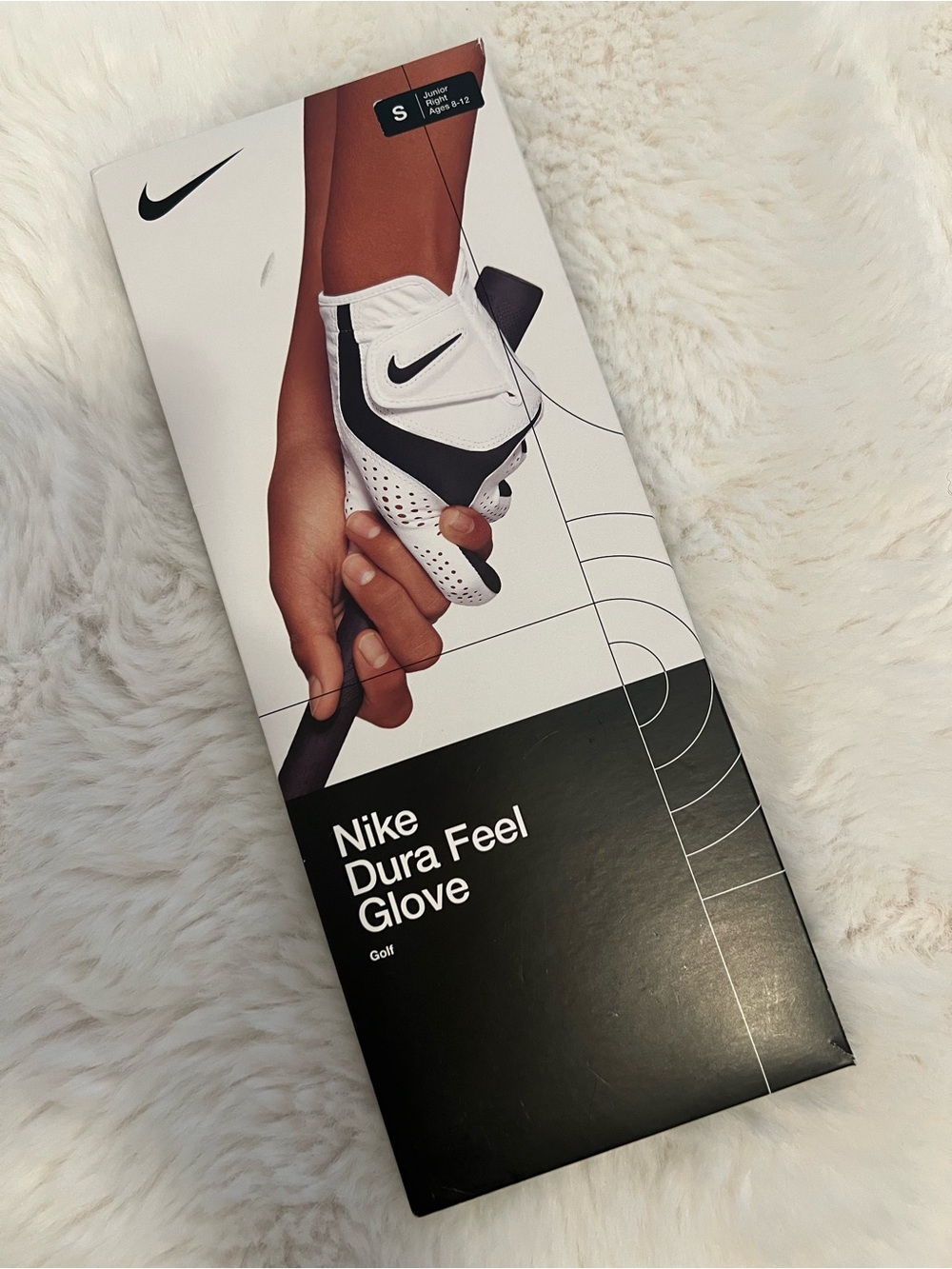 Nike Junior Dura Feel Golf Glove Right Hand Size S (Ages 8-12) New Open Box